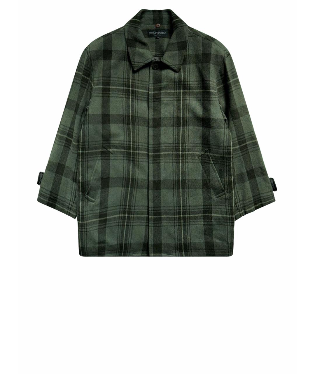 SAINT LAURENT Шерстяное пальто, фото 1