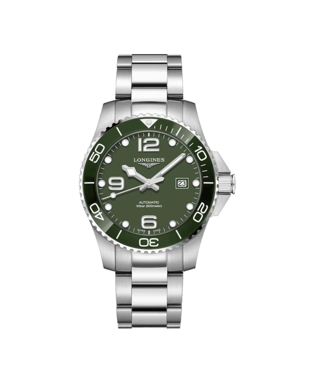 LONGINES Серебряные стальные часы, фото 1