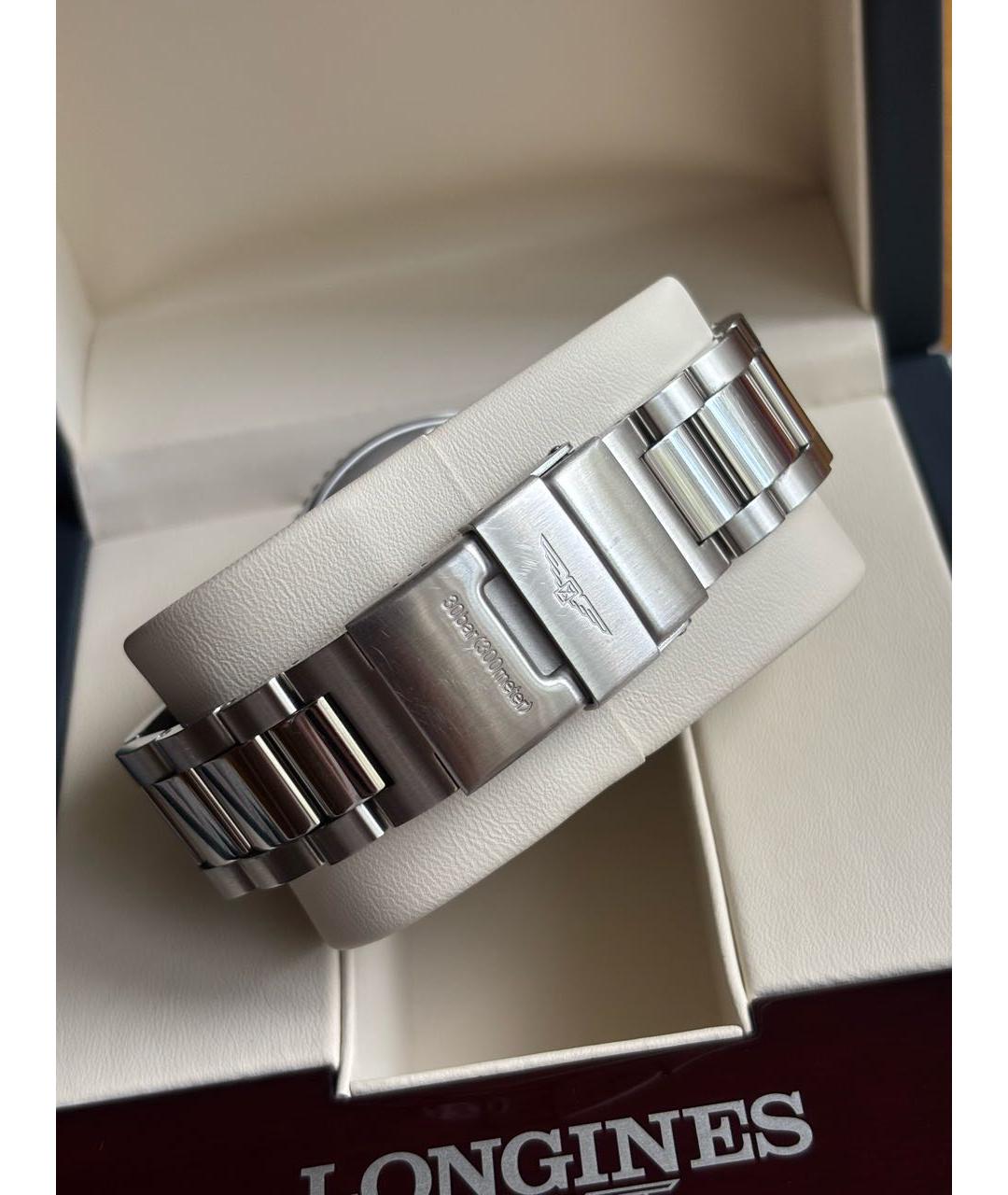 LONGINES Серебряные стальные часы, фото 6
