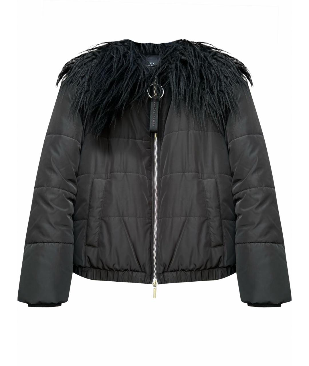 ARMANI EXCHANGE Черная полиэстеровая куртка, фото 1