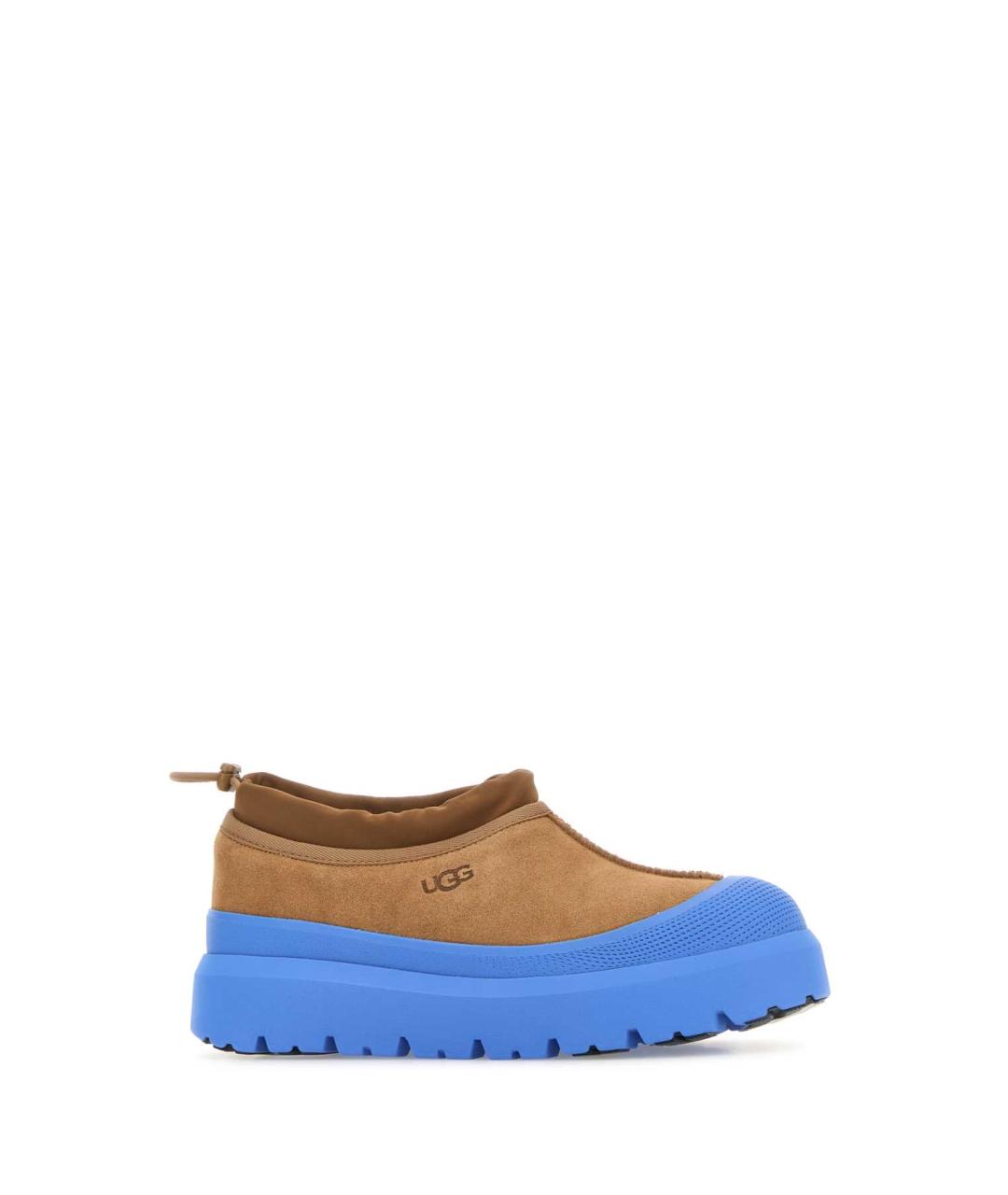 UGG AUSTRALIA Бежевые замшевые высокие ботинки, фото 2