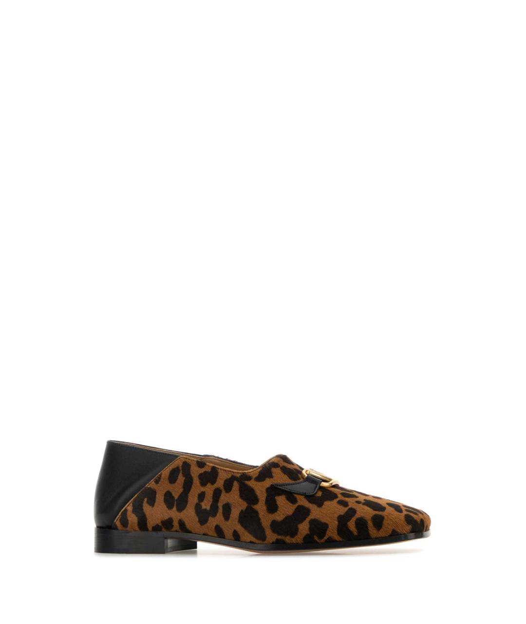 VALENTINO Коричневые кожаные лоферы, фото 2