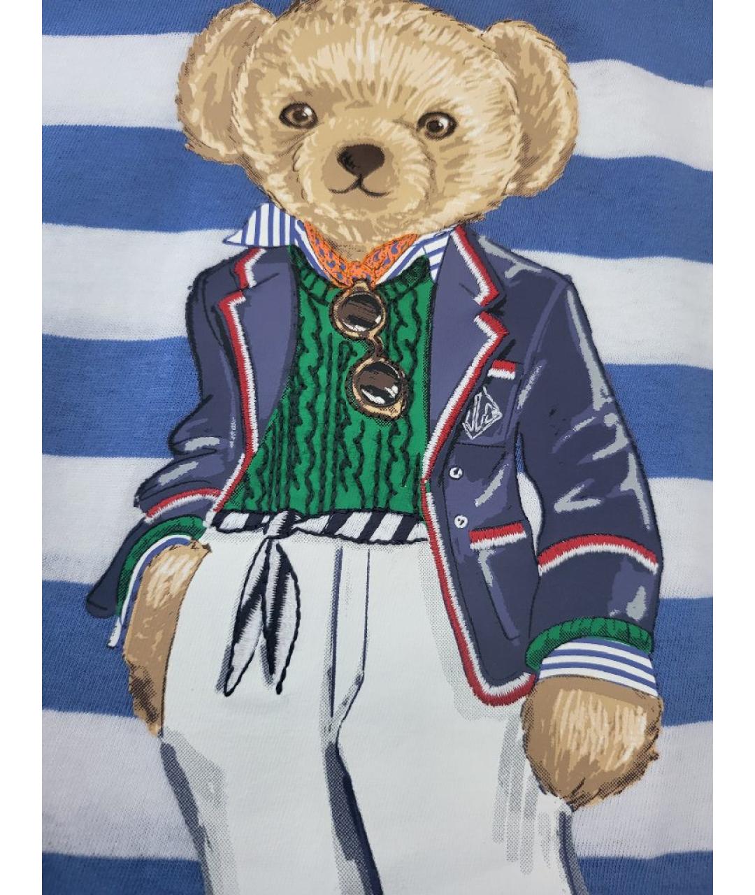POLO RALPH LAUREN Мульти хлопковая футболка, фото 8
