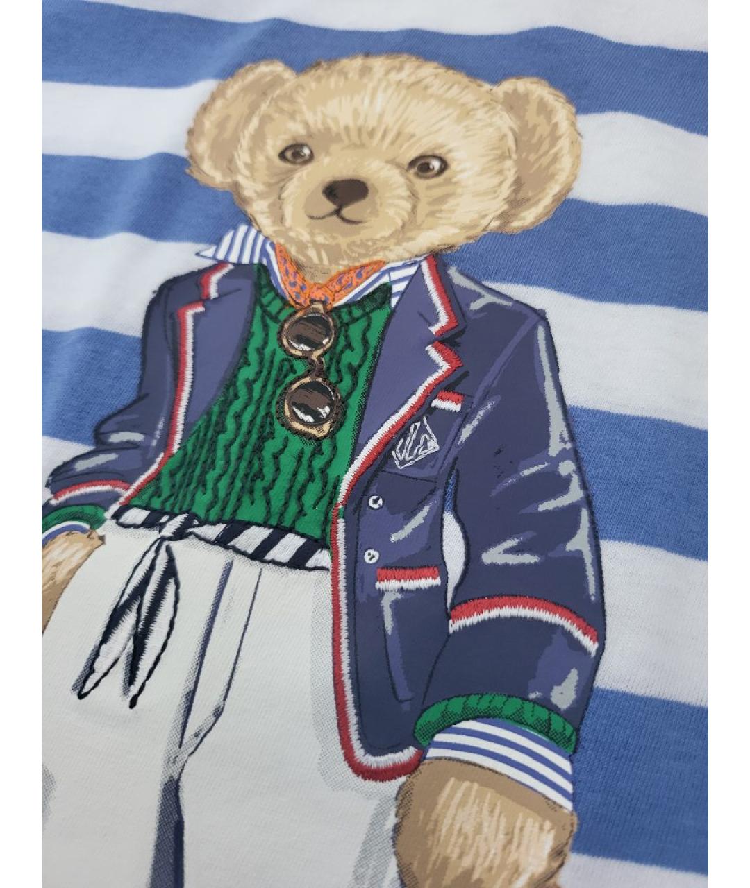 POLO RALPH LAUREN Мульти хлопковая футболка, фото 7