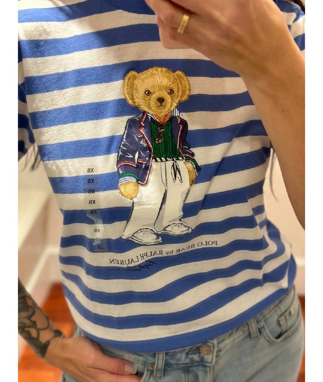 POLO RALPH LAUREN Мульти хлопковая футболка, фото 6