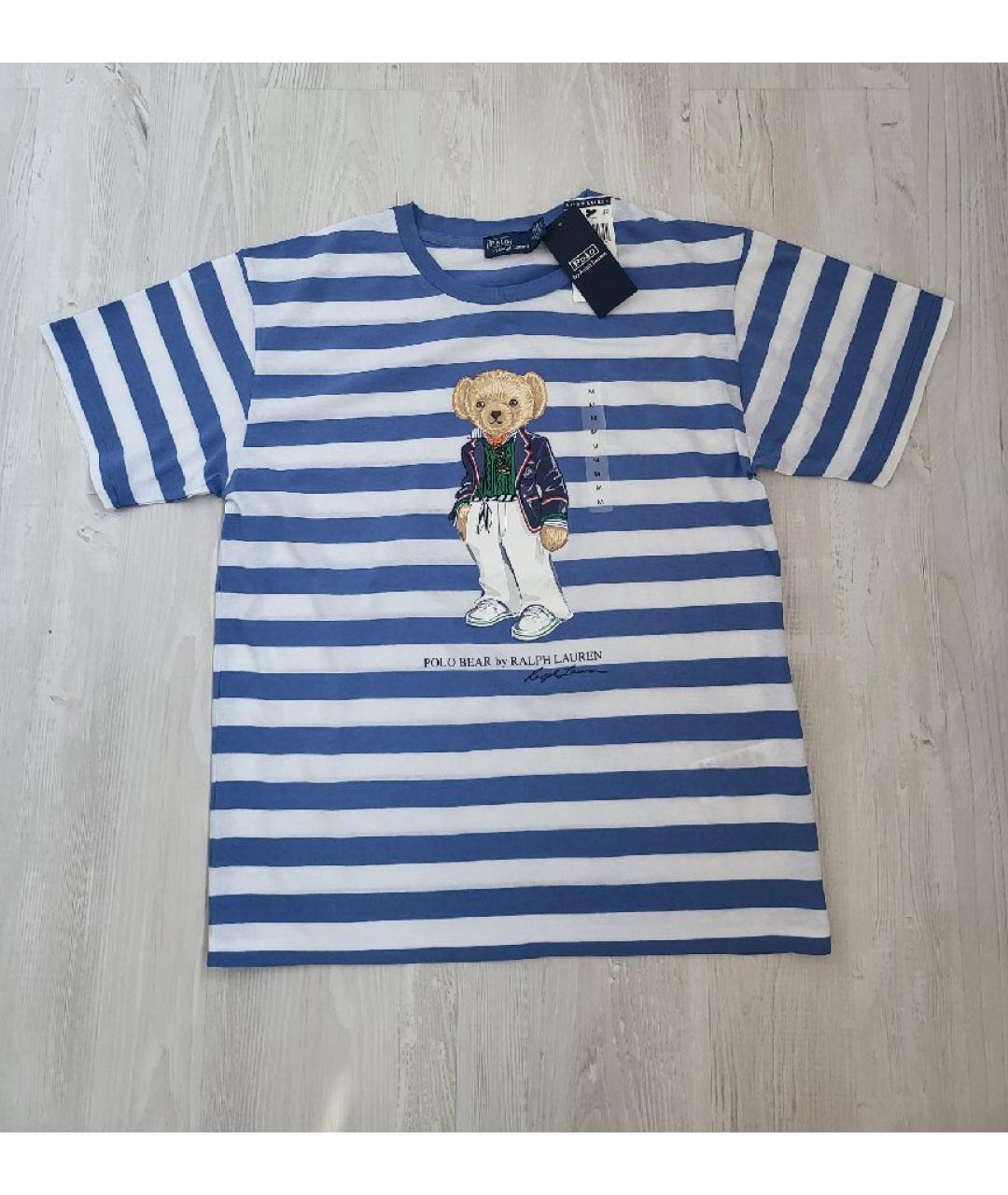 POLO RALPH LAUREN Мульти хлопковая футболка, фото 3