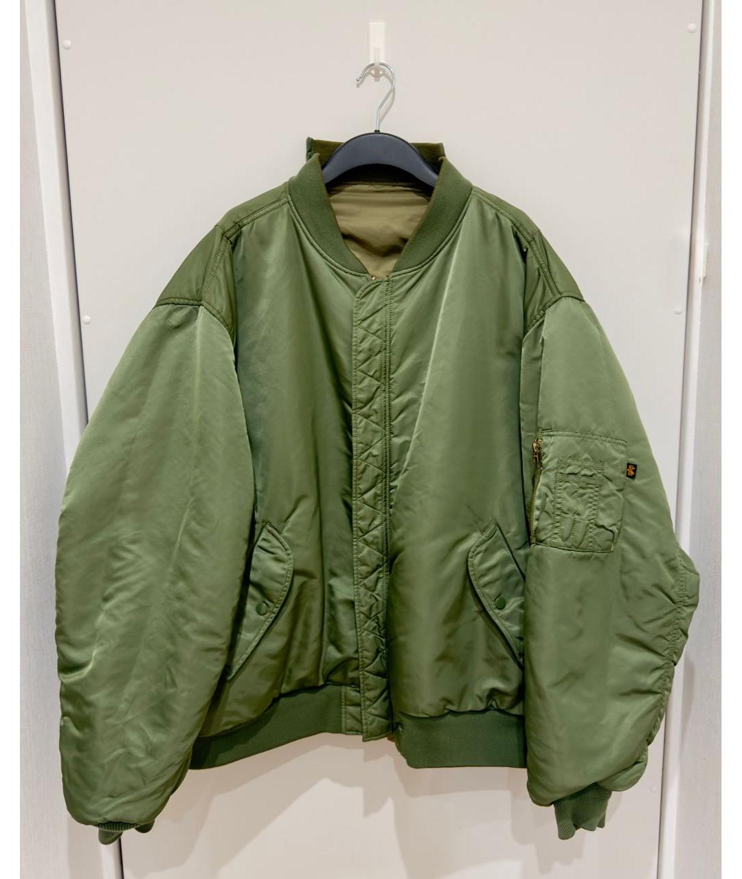 VETEMENTS Зеленая полиэстеровая куртка, фото 5