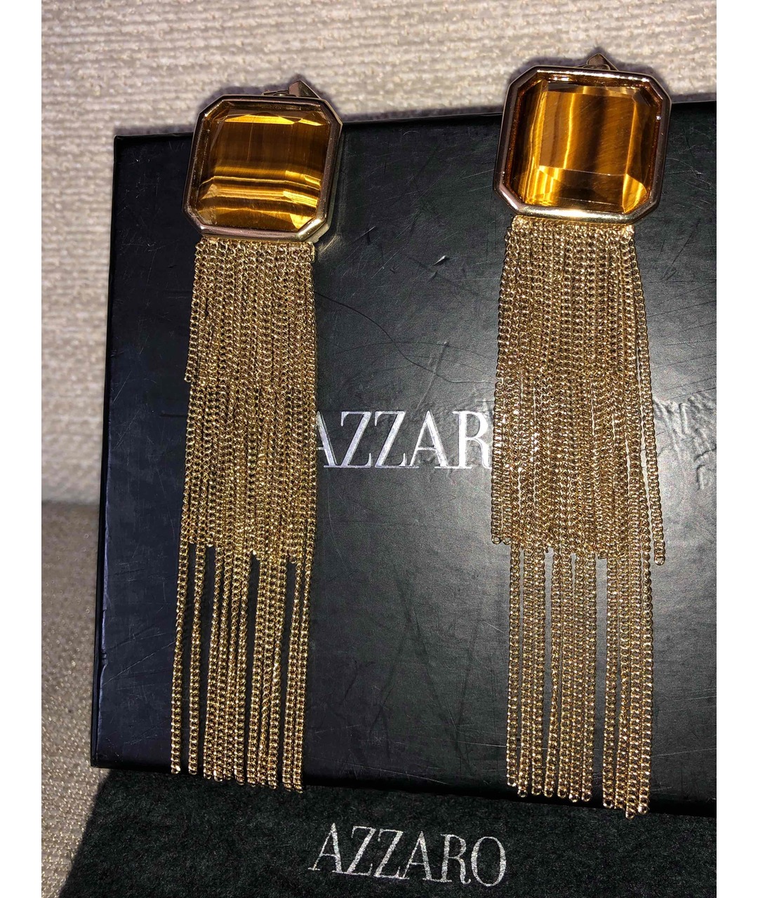 AZZARO Золотые серьги, фото 3