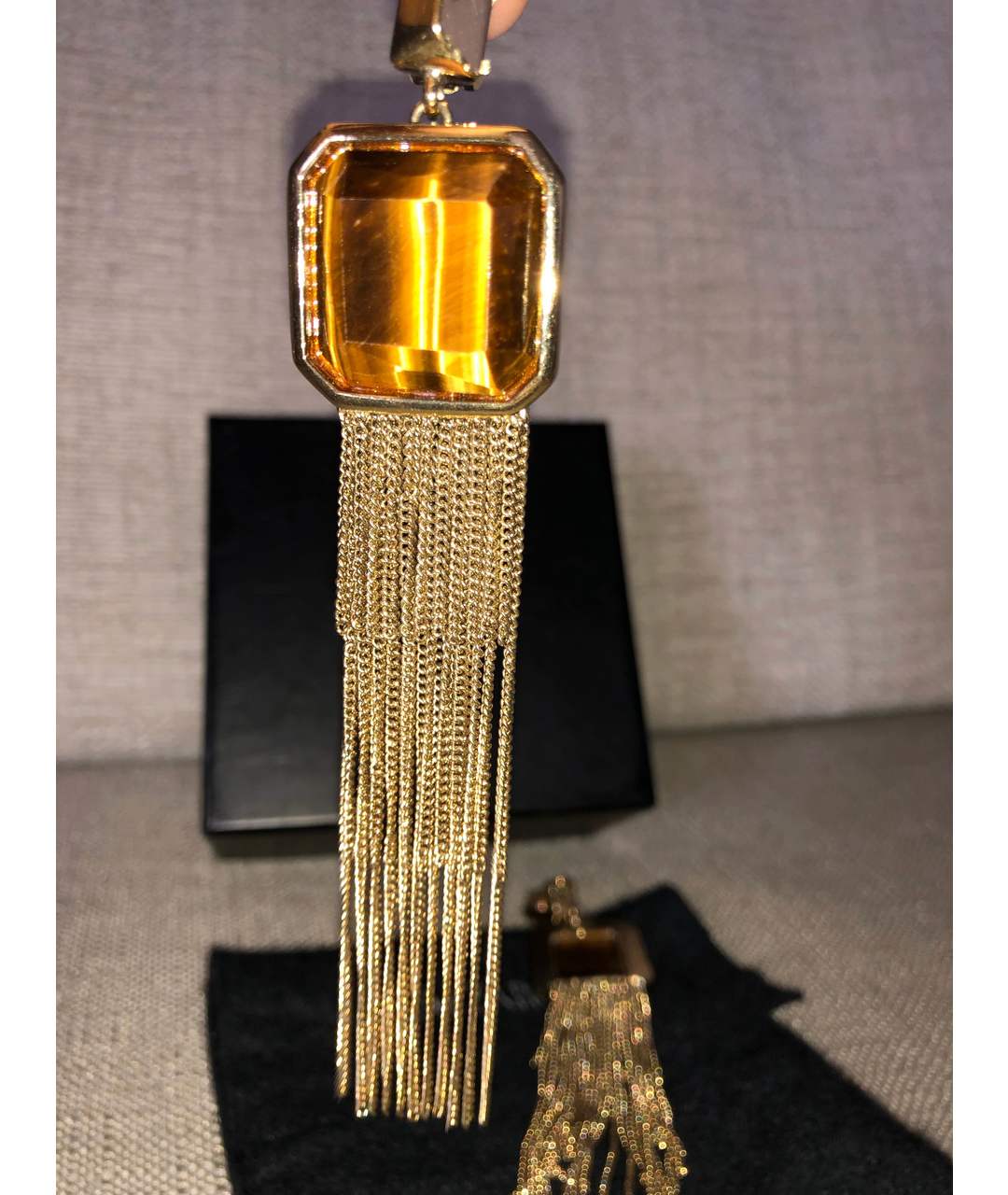 AZZARO Золотые серьги, фото 2