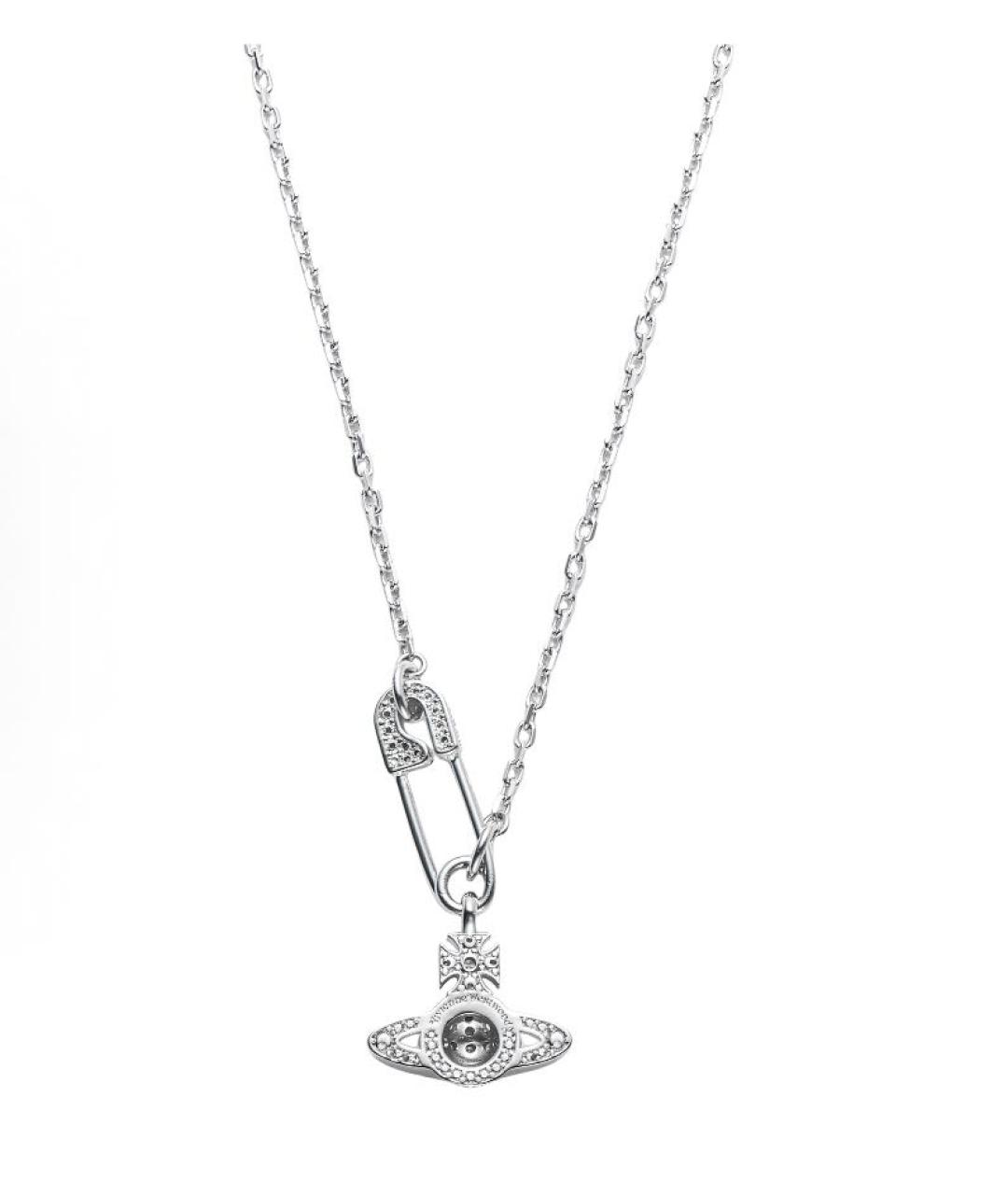 VIVIENNE WESTWOOD Серебряное латунное колье, фото 2