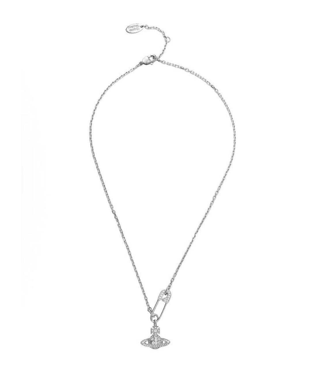 VIVIENNE WESTWOOD Серебряное латунное колье, фото 3