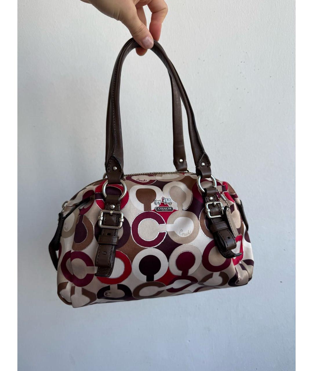 COACH Мульти тканевая сумка с короткими ручками, фото 2
