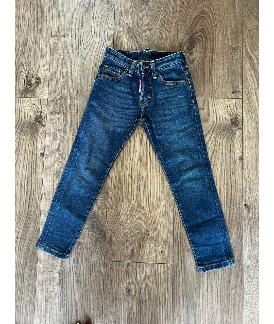 DSQUARED2 KIDS Синие деним детские джинсы, фото 5