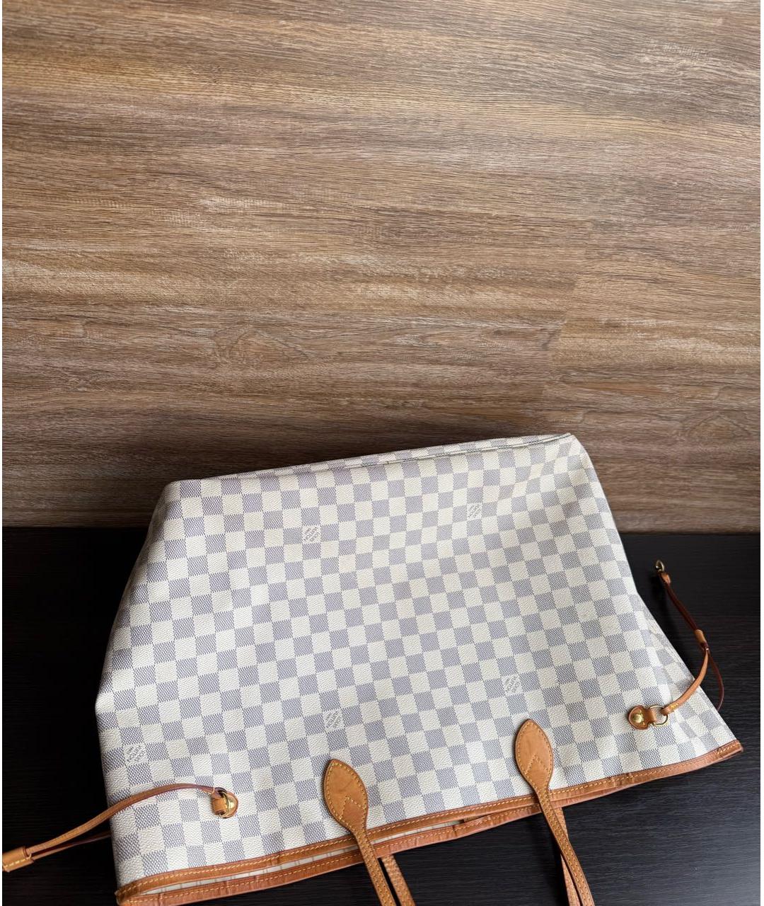 LOUIS VUITTON Бежевая сумка тоут, фото 3