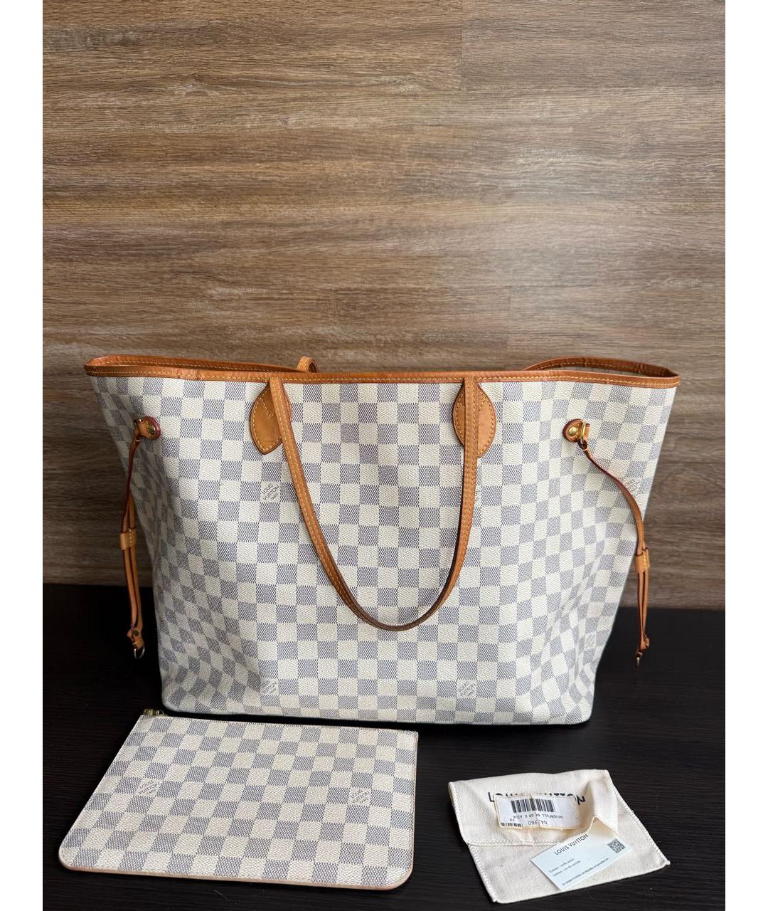 LOUIS VUITTON Бежевая сумка тоут, фото 2