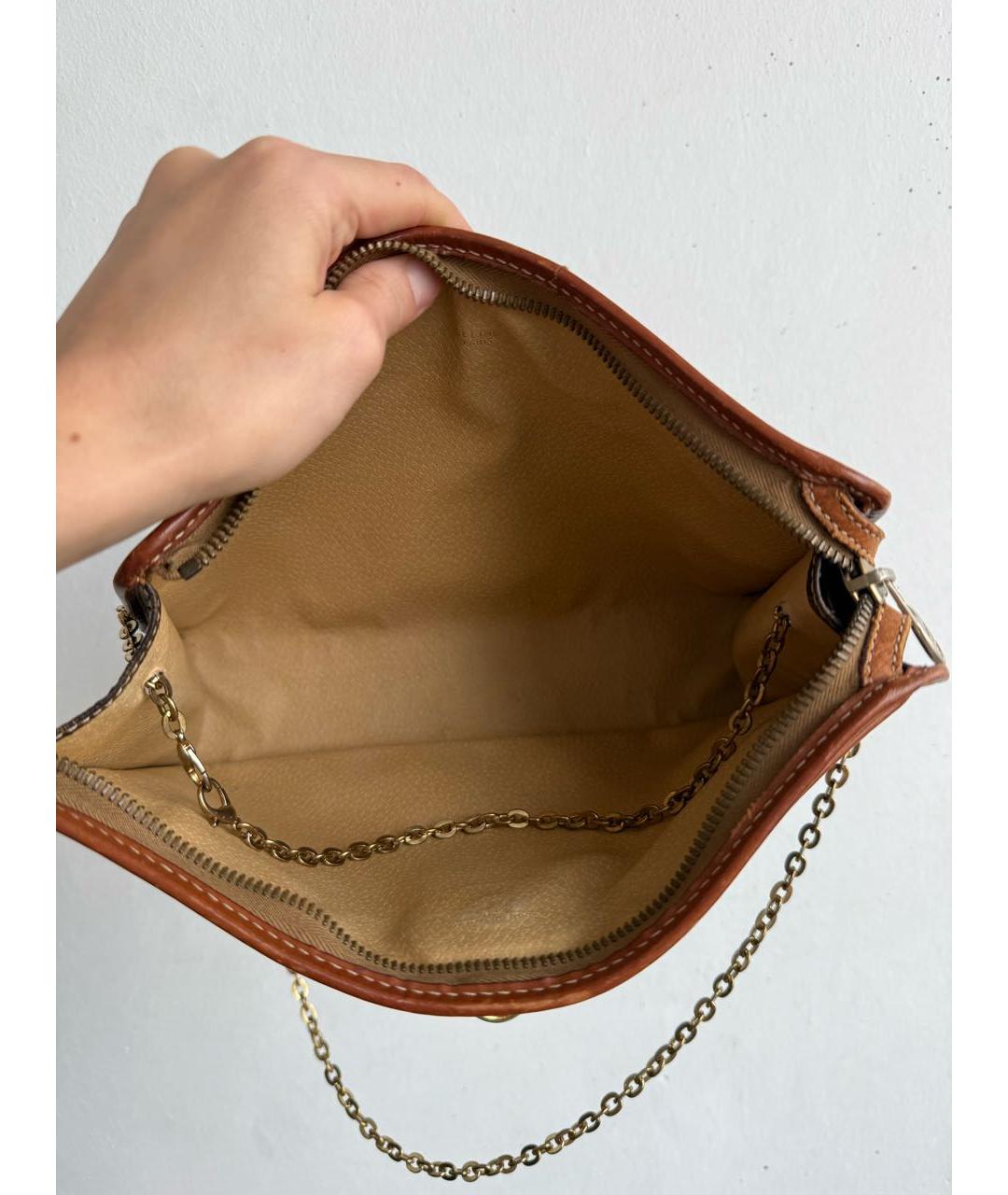 CELINE Мульти кожаная сумка через плечо, фото 6