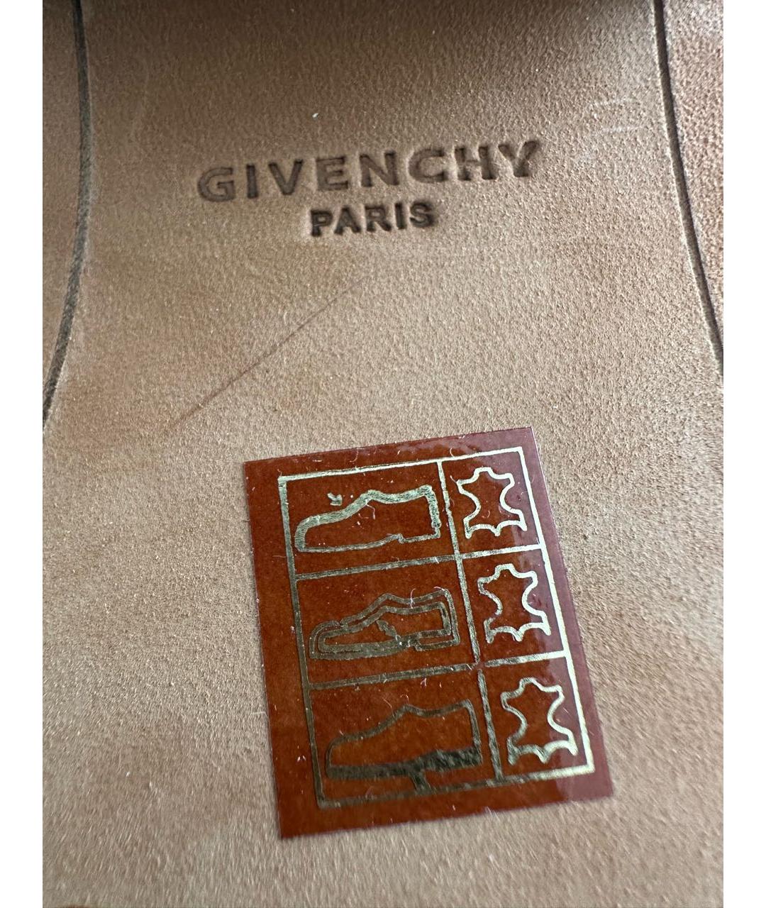 GIVENCHY Черные кожаные ботильоны, фото 3
