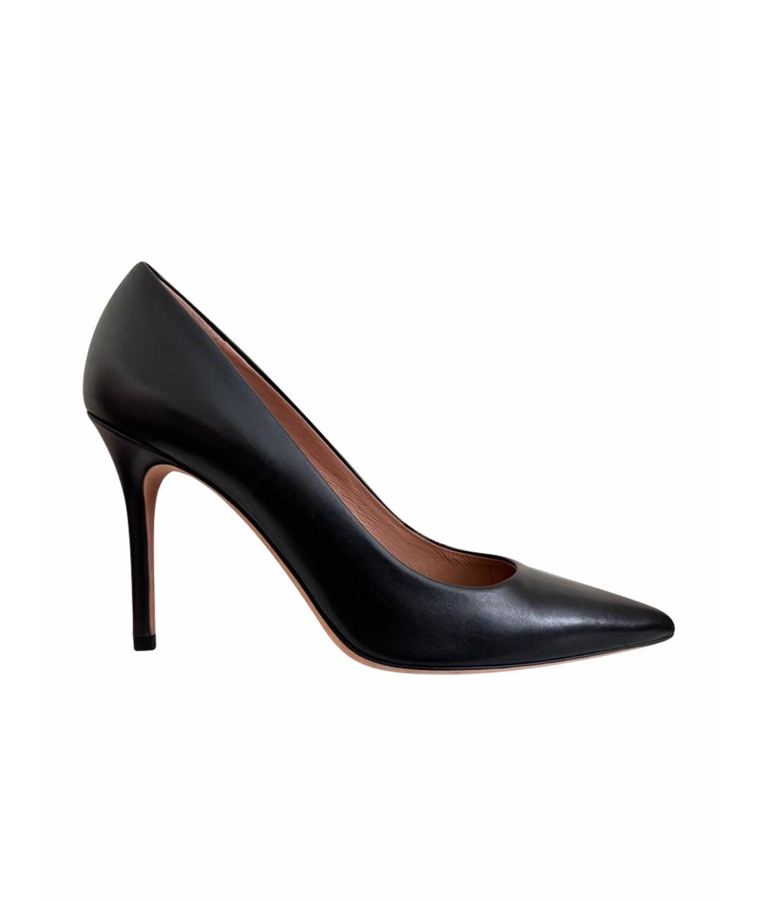 HUGO BOSS Черные кожаные туфли, фото 1