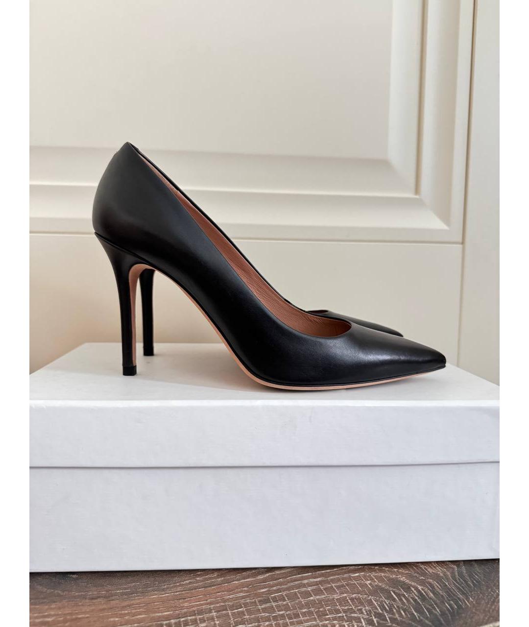 HUGO BOSS Черные кожаные туфли, фото 9