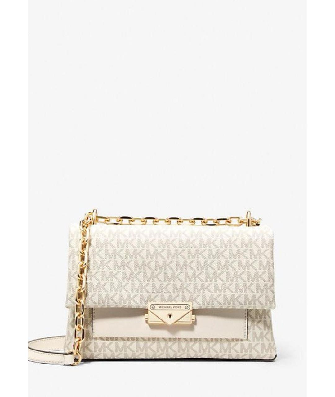 MICHAEL KORS Бежевая сумка через плечо, фото 3