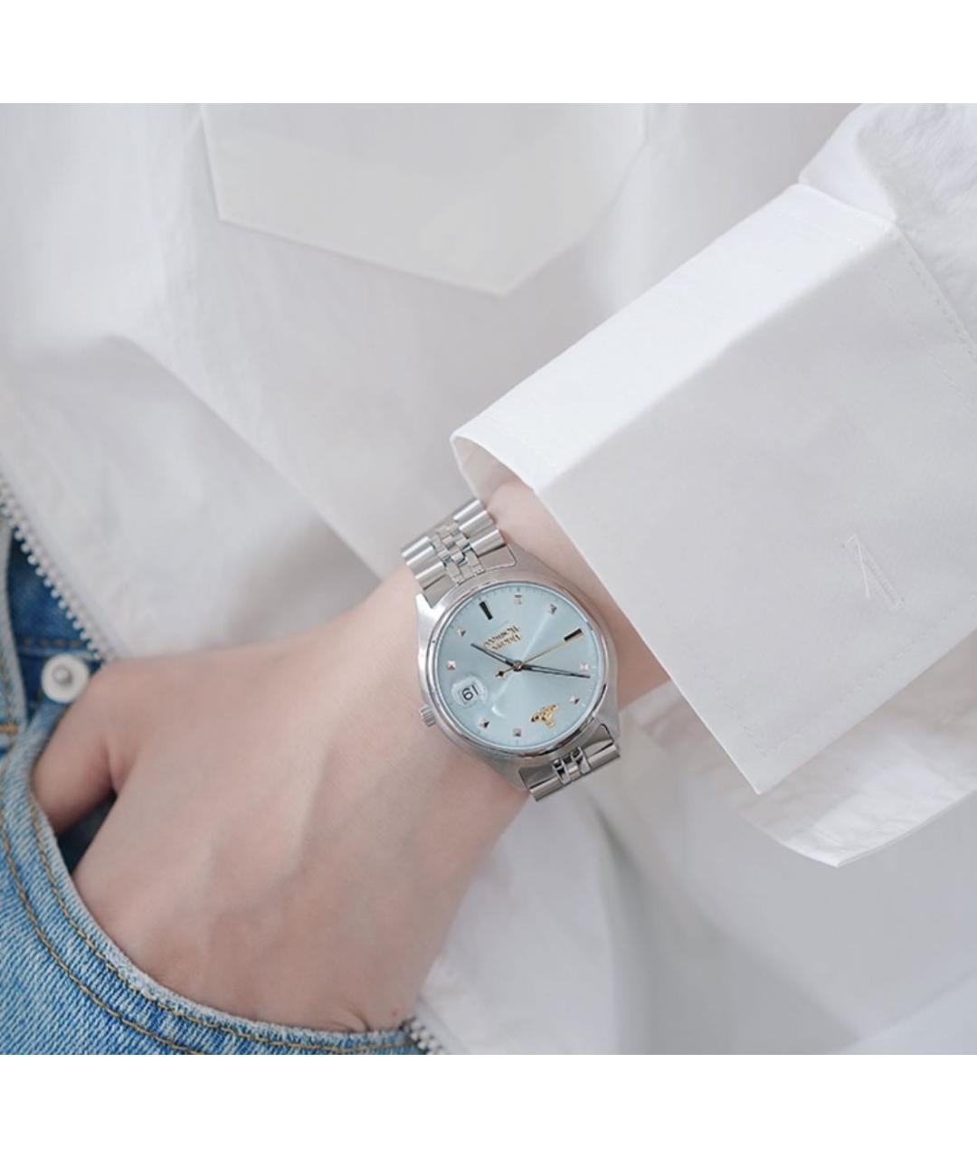 VIVIENNE WESTWOOD Голубые стальные часы, фото 3