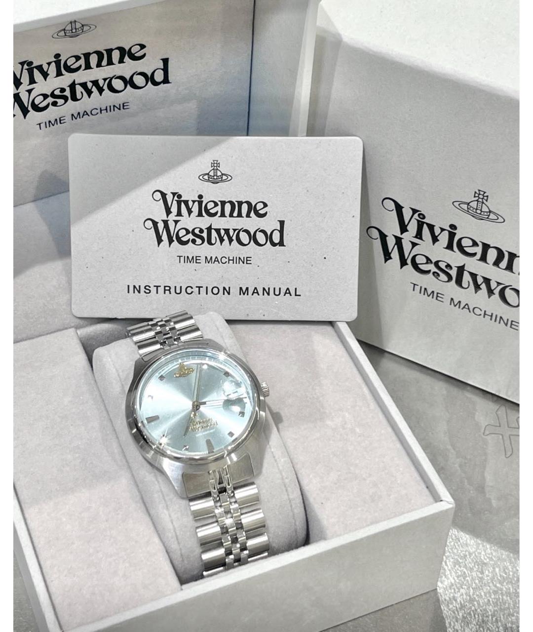 VIVIENNE WESTWOOD Голубые стальные часы, фото 4