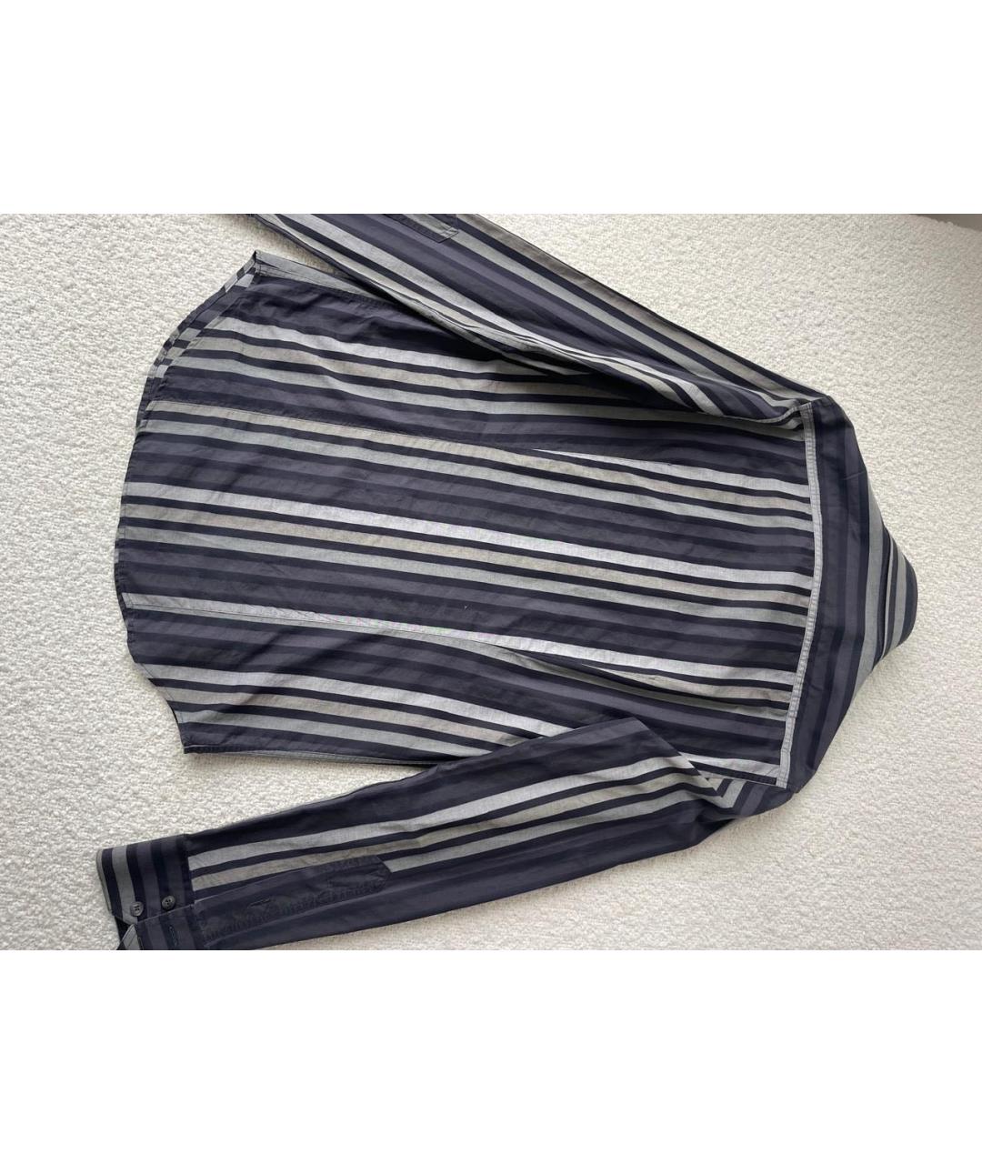 SONIA RYKIEL Серая хлопковая кэжуал рубашка, фото 2