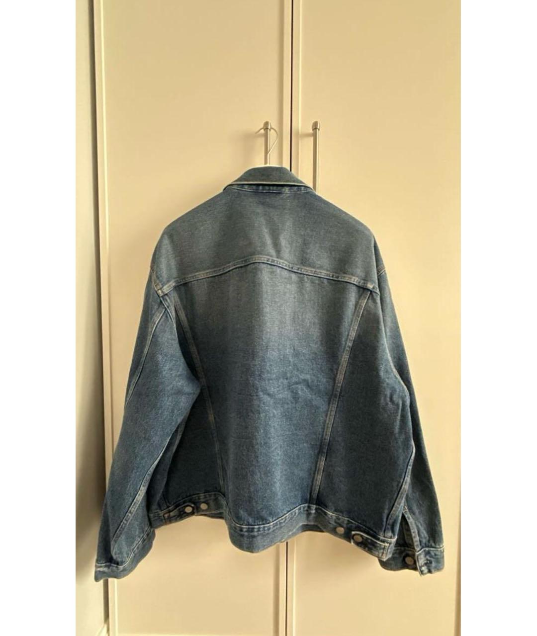 ACNE STUDIOS Синяя деним куртка, фото 2