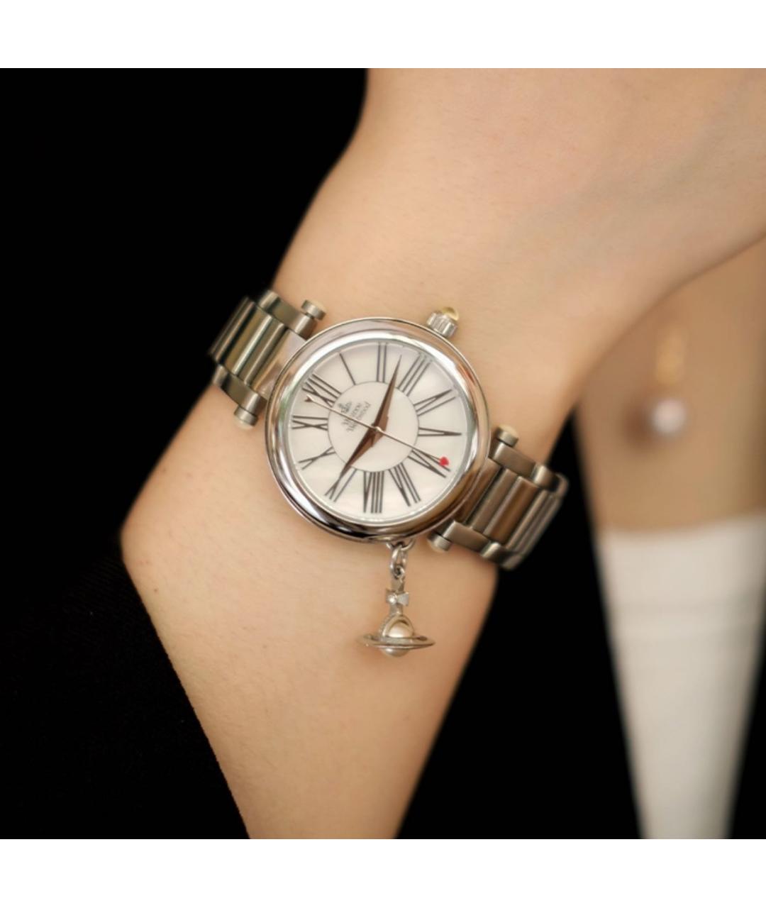 VIVIENNE WESTWOOD Серебряные стальные часы, фото 3
