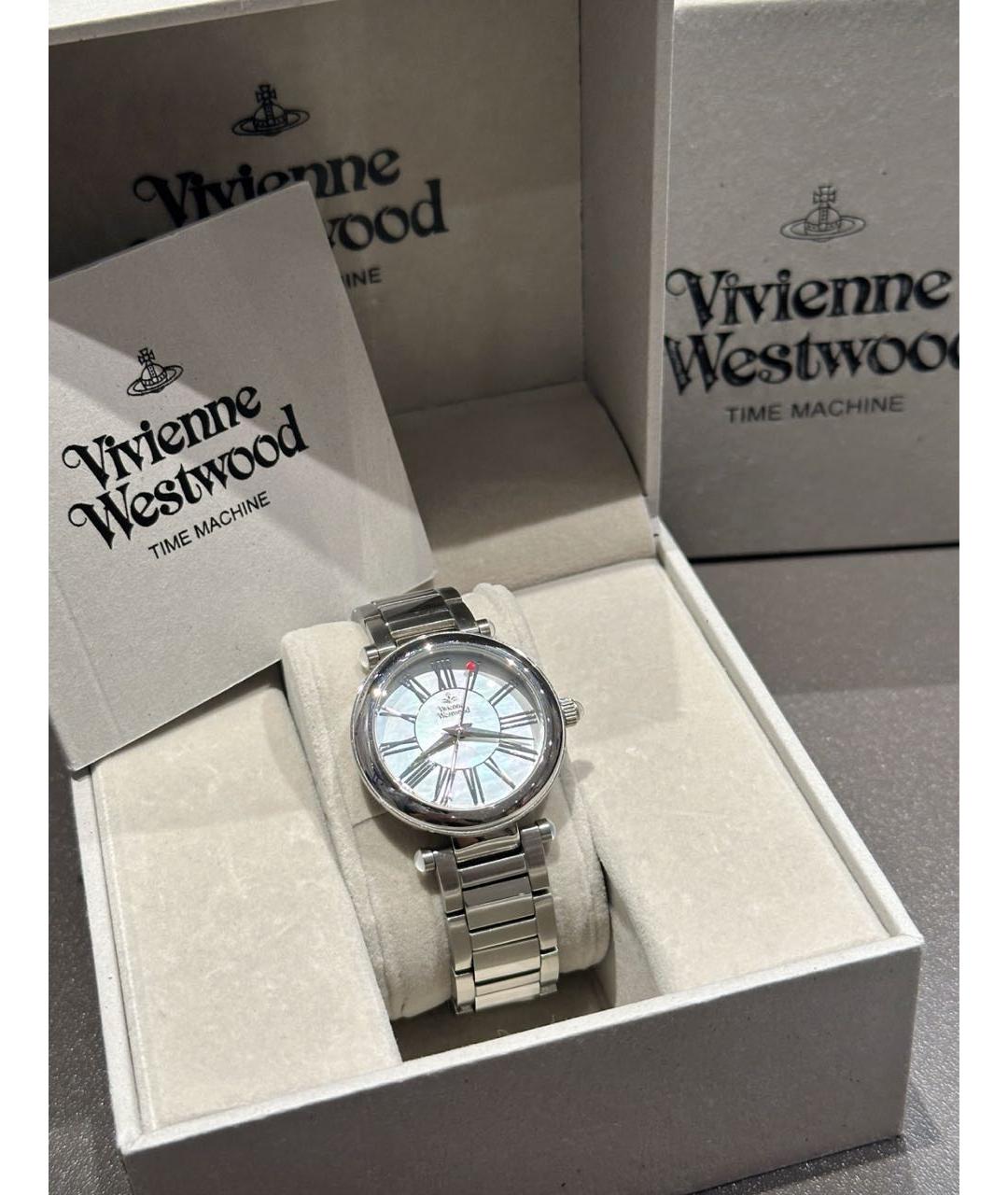 VIVIENNE WESTWOOD Серебряные стальные часы, фото 4