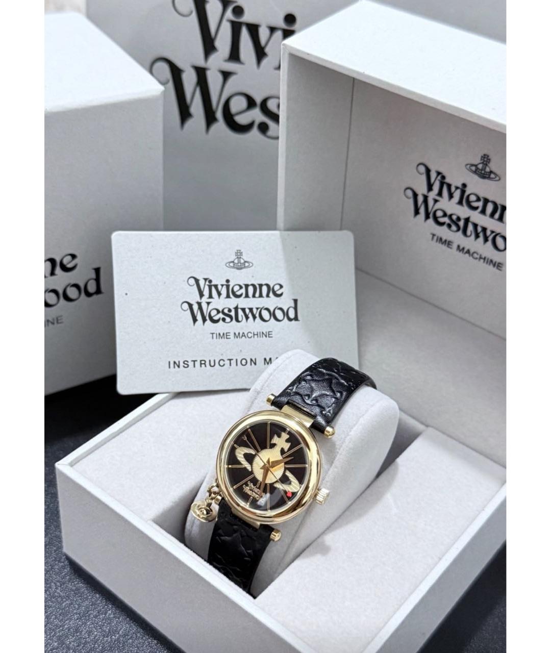 VIVIENNE WESTWOOD Черные часы, фото 4