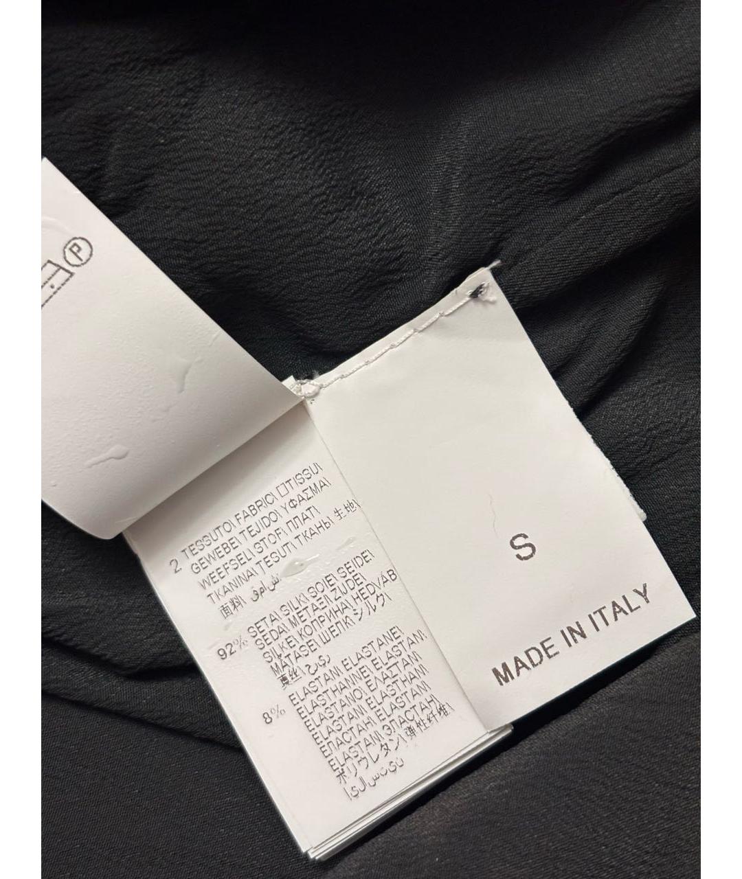 BRUNELLO CUCINELLI Антрацитовое хлопковое повседневное платье, фото 7