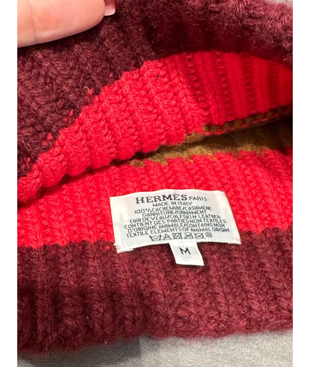 HERMES Кашемировая шапка, фото 3