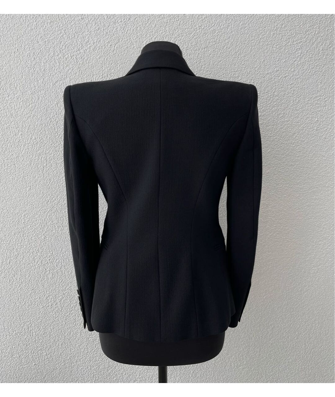 PIERRE BALMAIN Черный вискозный жакет/пиджак, фото 7