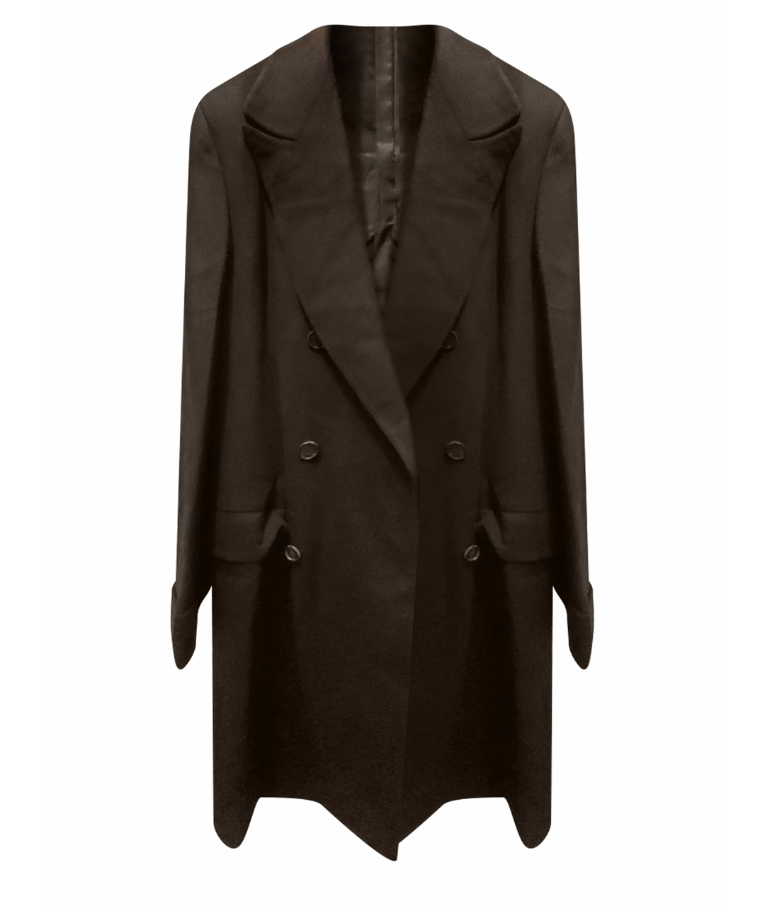 BRIONI Черное кашемировое пальто, фото 1