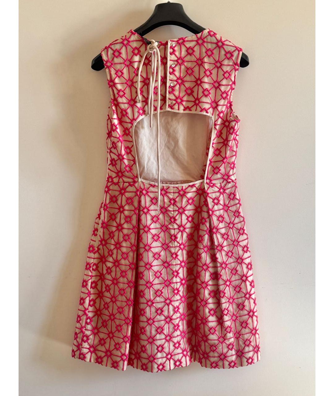 MAX MARA Мульти хлопковое повседневное платье, фото 2