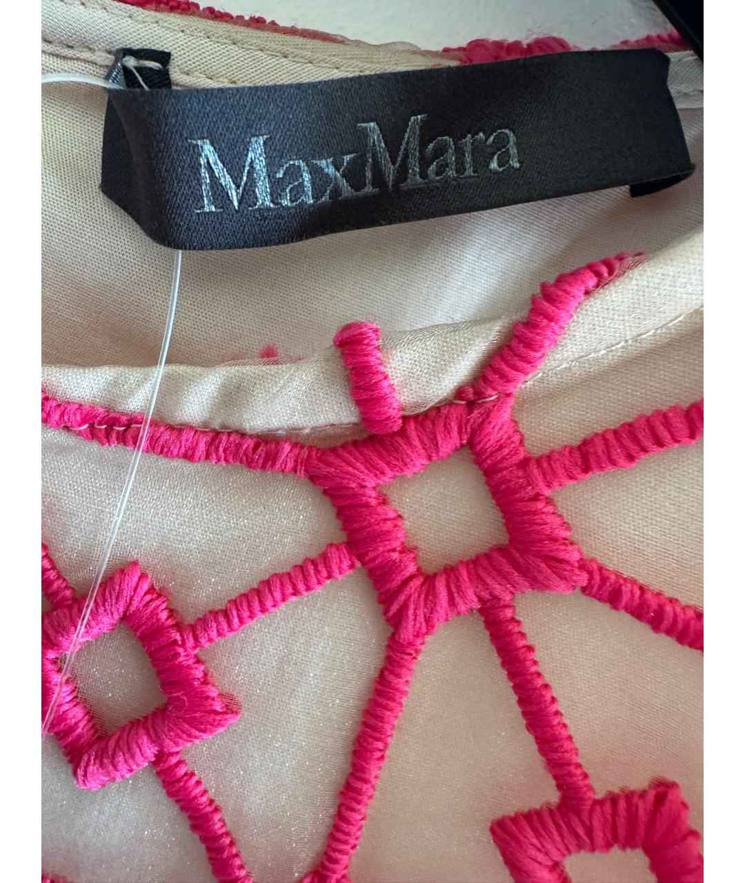 MAX MARA Мульти хлопковое повседневное платье, фото 3