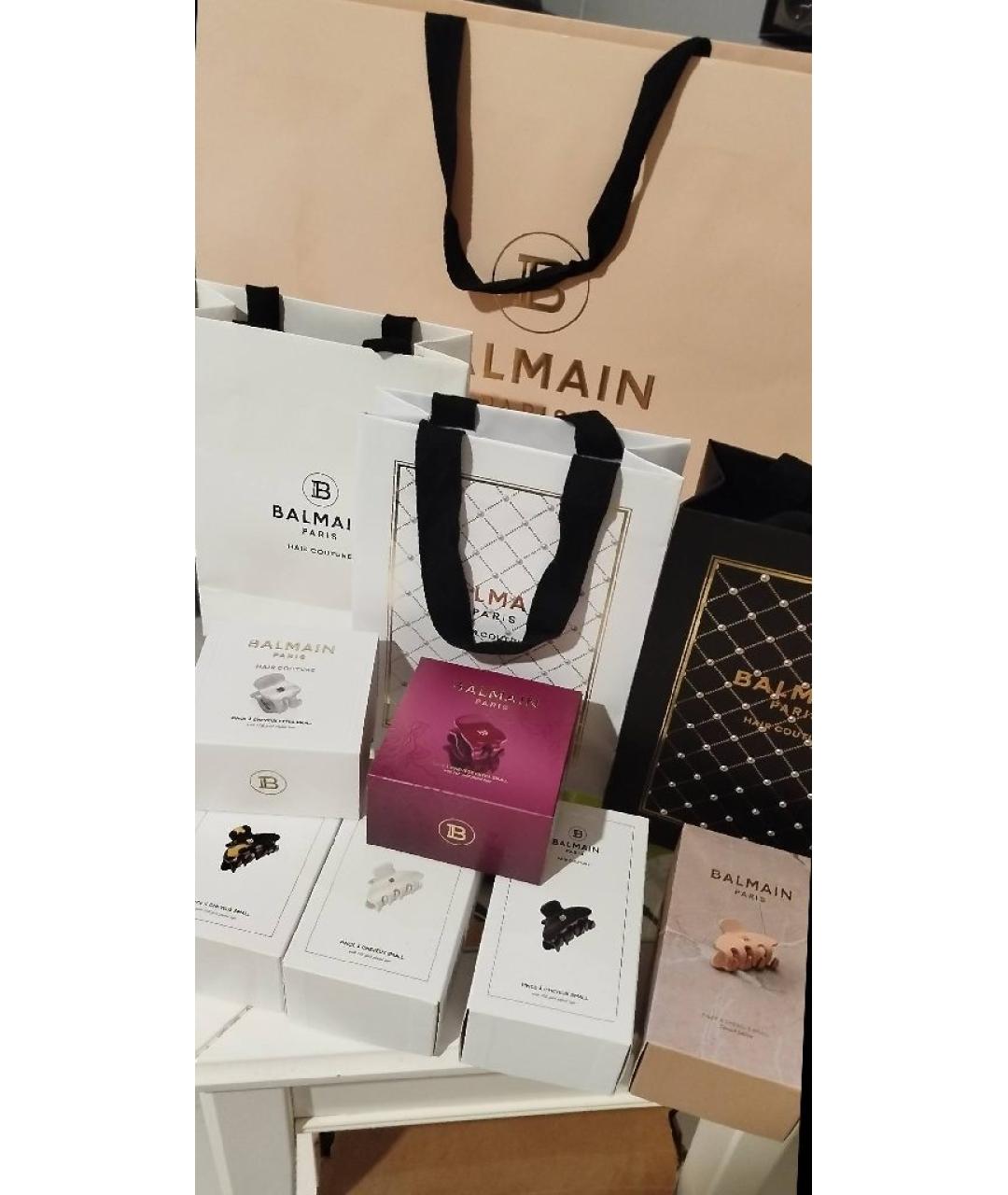 BALMAIN Черная заколка, фото 8