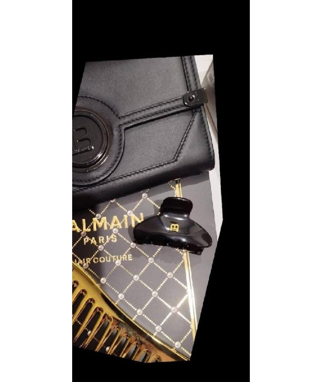 BALMAIN Черная заколка, фото 4