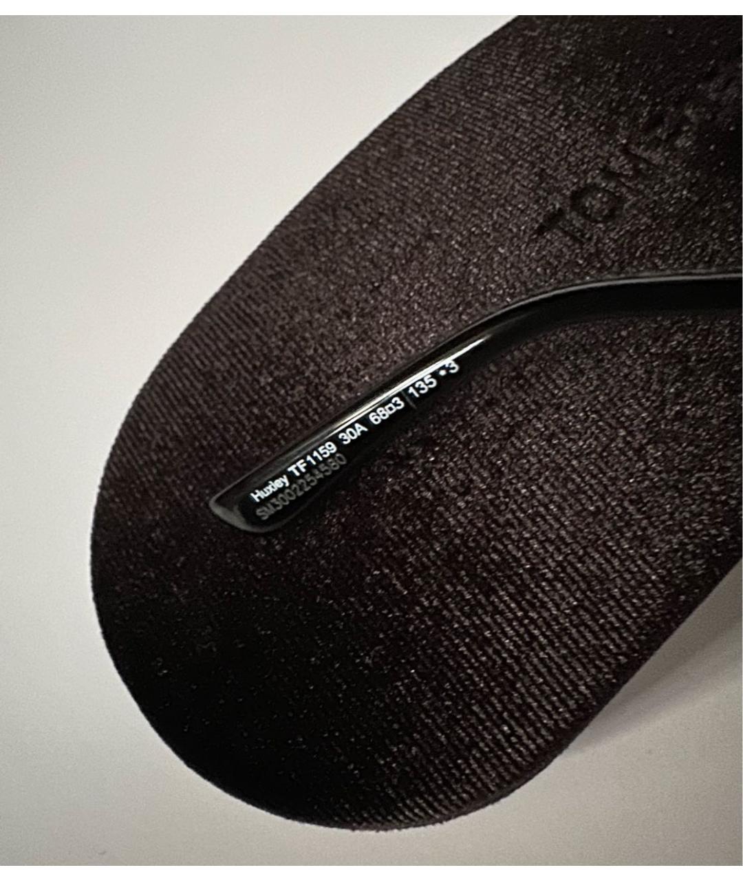 TOM FORD Серые металлические солнцезащитные очки, фото 8