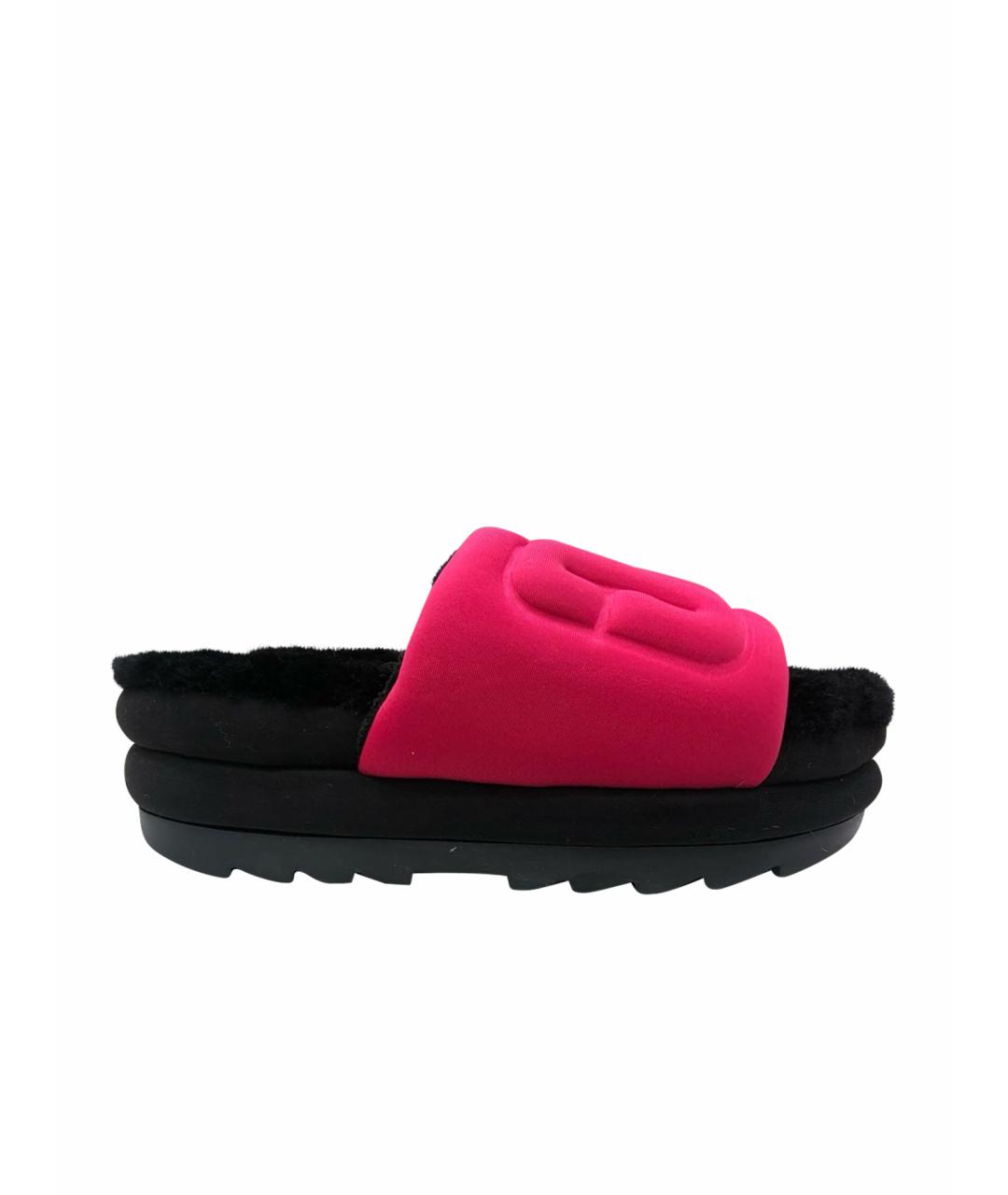 UGG AUSTRALIA Розовые шлепанцы, фото 1