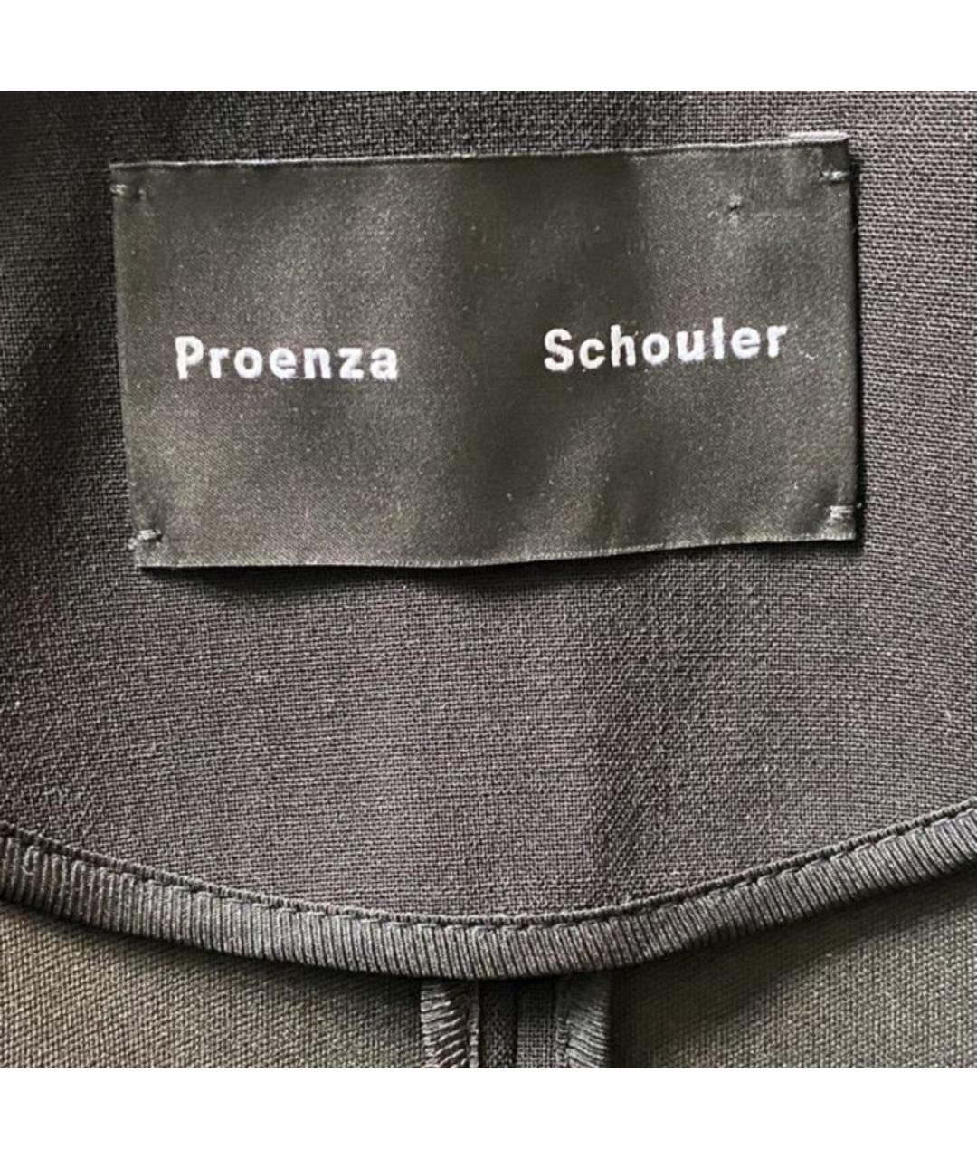 PROENZA SCHOULER Черный шерстяной жакет/пиджак, фото 4