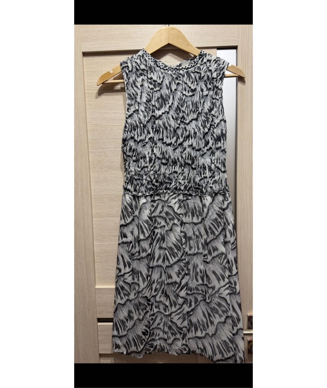 BOTTEGA VENETA Серый сарафан, фото 5