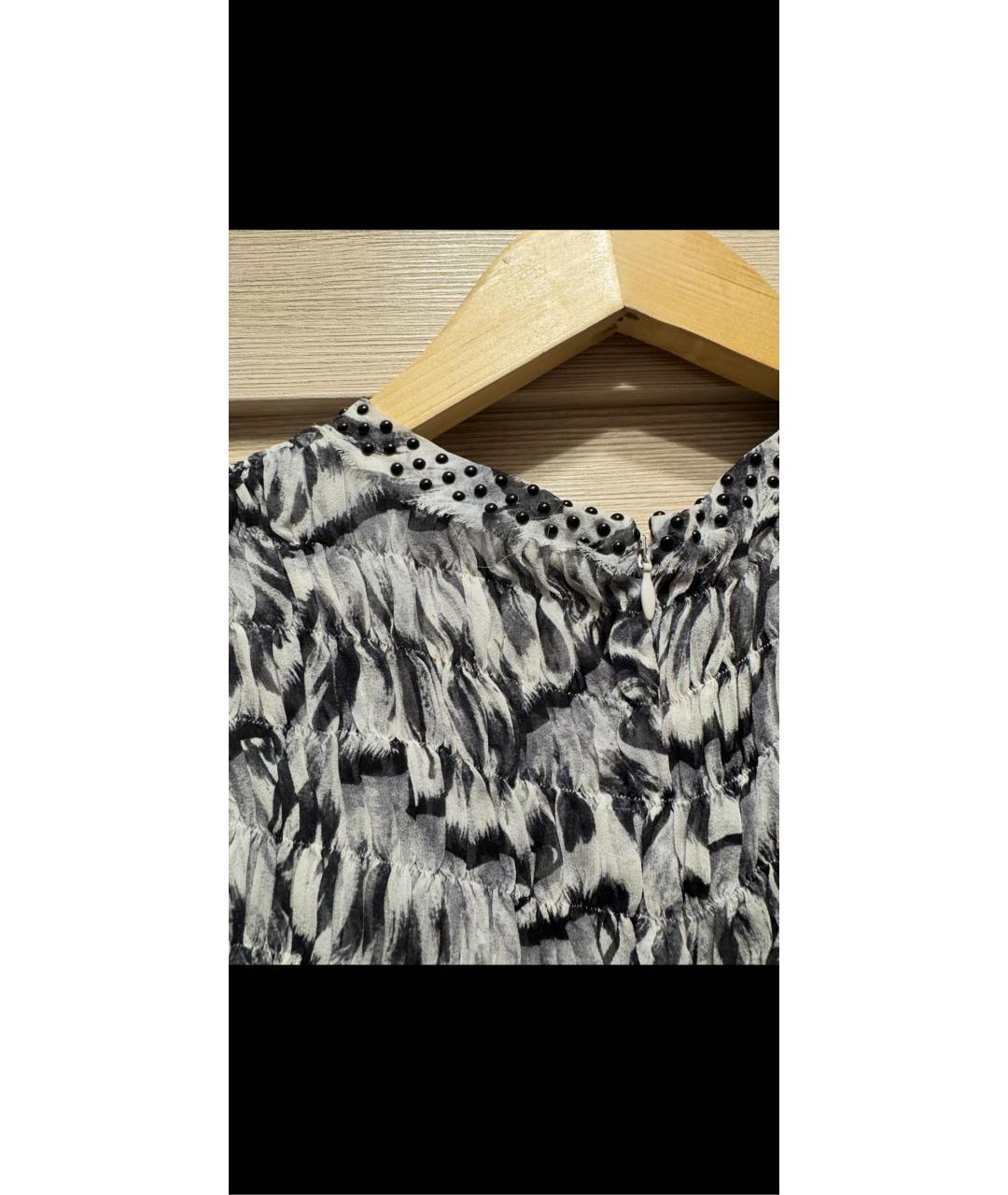 BOTTEGA VENETA Серый сарафан, фото 3