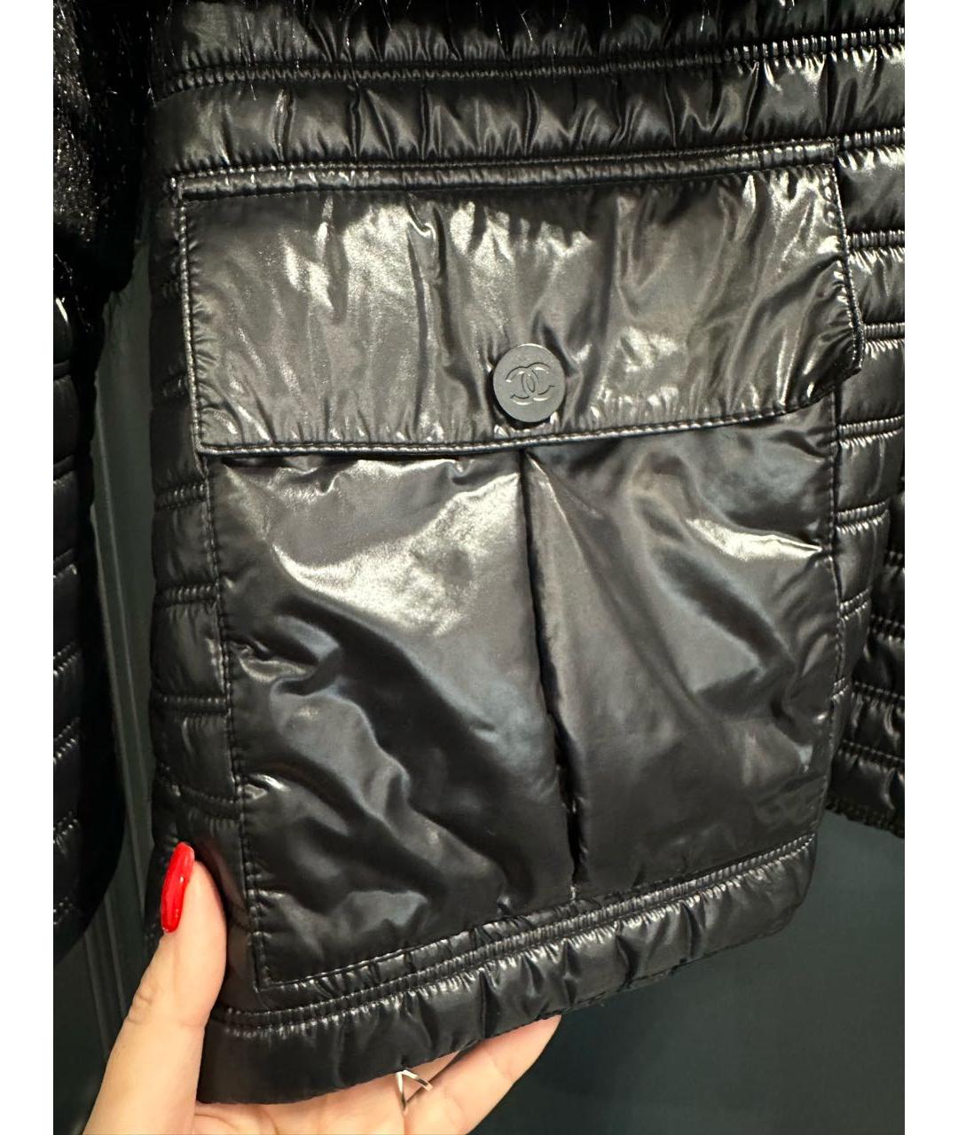 CHANEL Черная куртка, фото 6