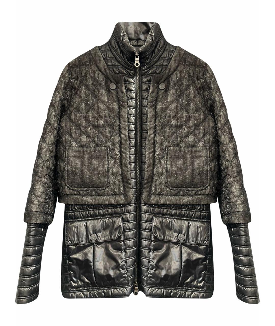 CHANEL Черная куртка, фото 1