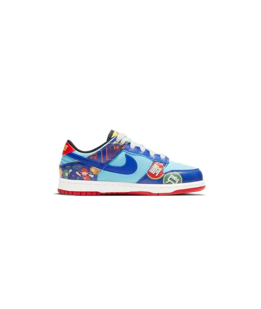 NIKE KIDS Мульти кожаные кеды, фото 2