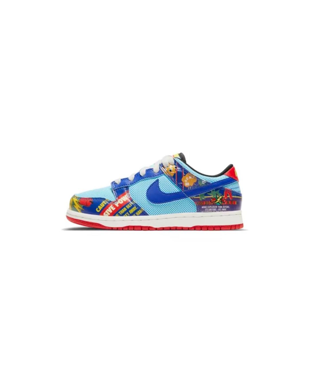 NIKE KIDS Мульти кожаные кеды, фото 5