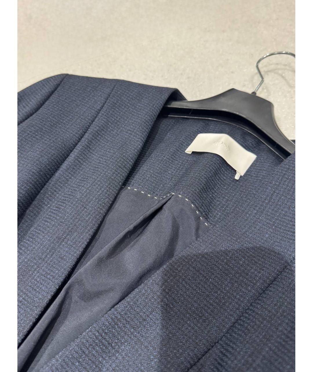 HUGO BOSS Темно-синий шерстяной жакет/пиджак, фото 3