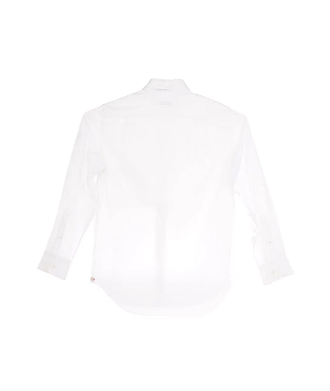LORO PIANA Белая кашемировая классическая рубашка, фото 2